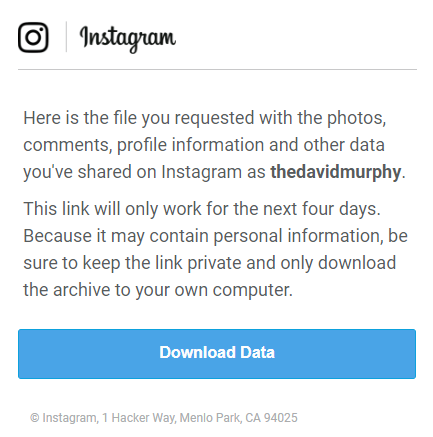 What’s In Your Instagram Data Dump And How To Get It