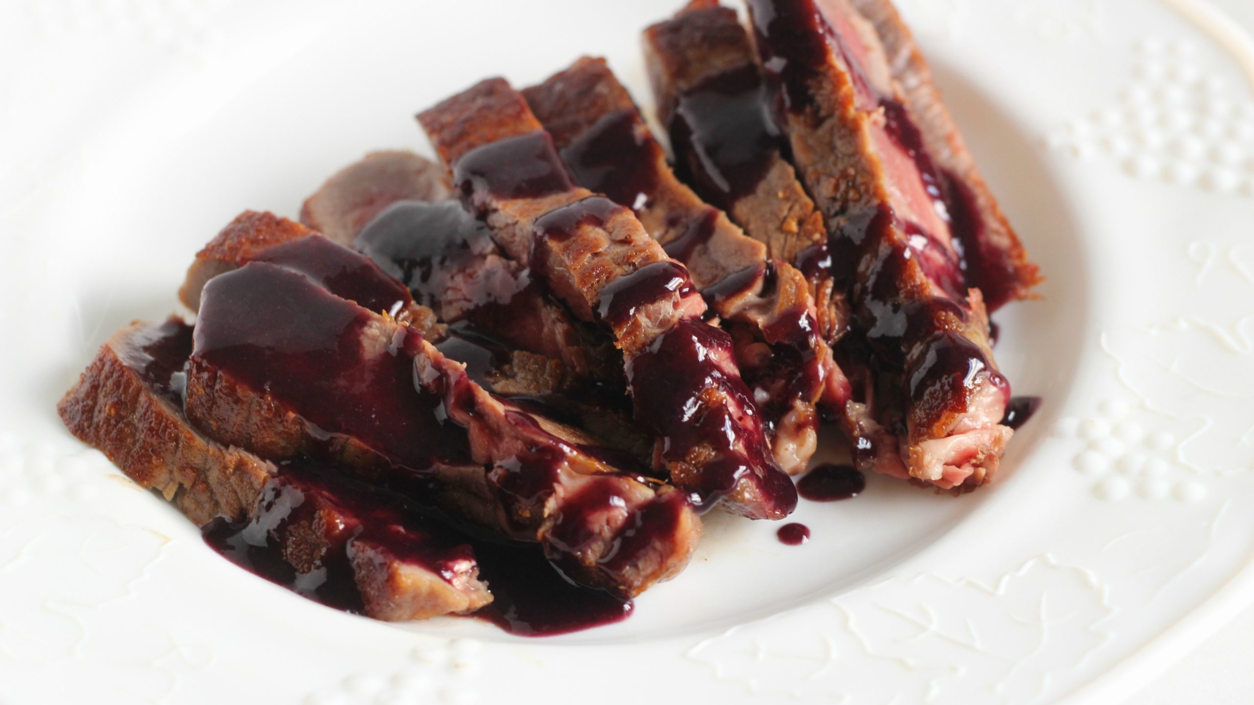 This Blueberry Pan Sauce Is Good On Any Meat