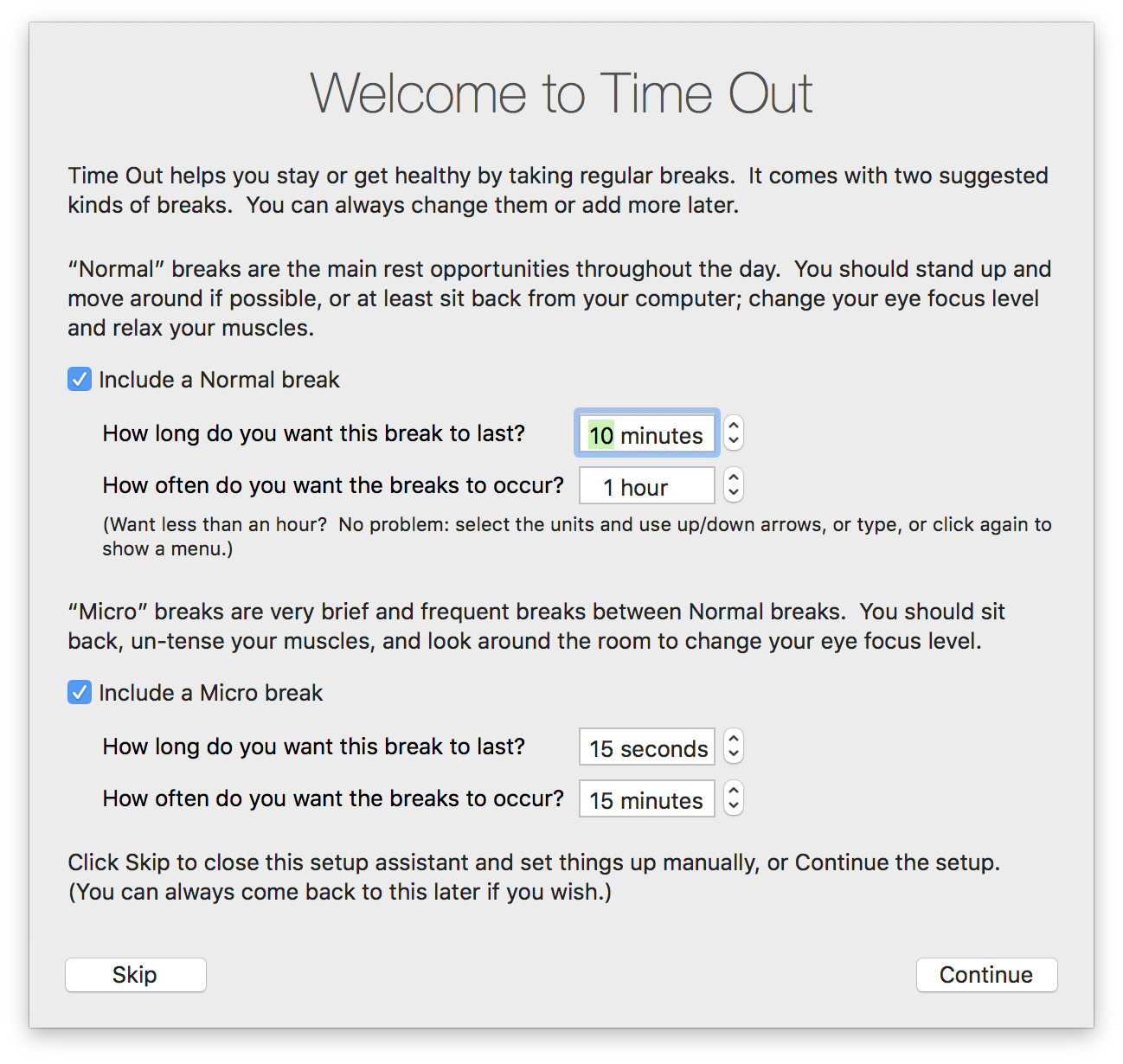 Make Sure You Take Work Breaks With The MacOS App ‘Time Out’