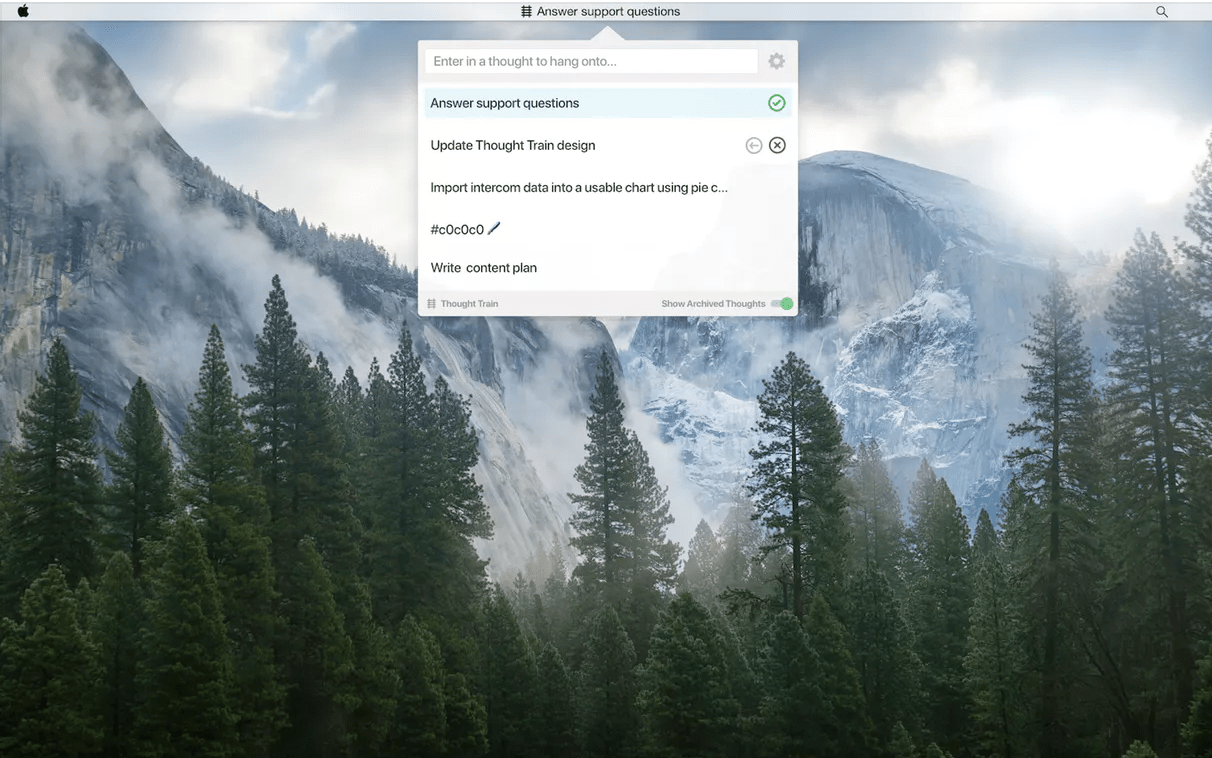 Keep Track Of Your To-Do List With This Menu Bar App
