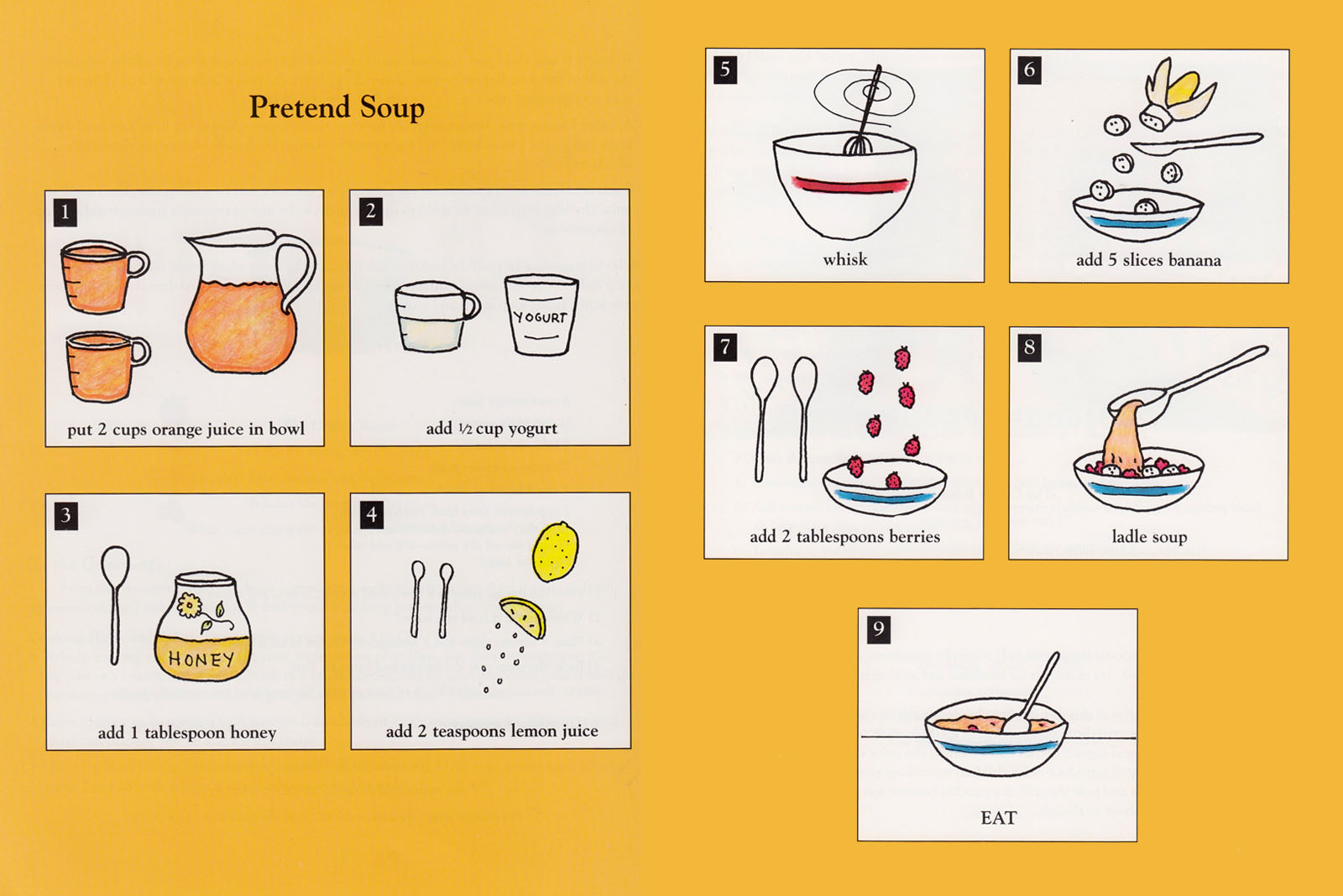 Draw Out Recipes For Kids Who Can’t Read 