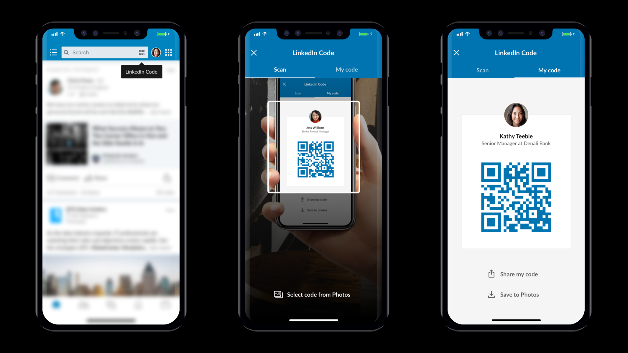 How To Add A New LinkedIn Connection Via QR Code