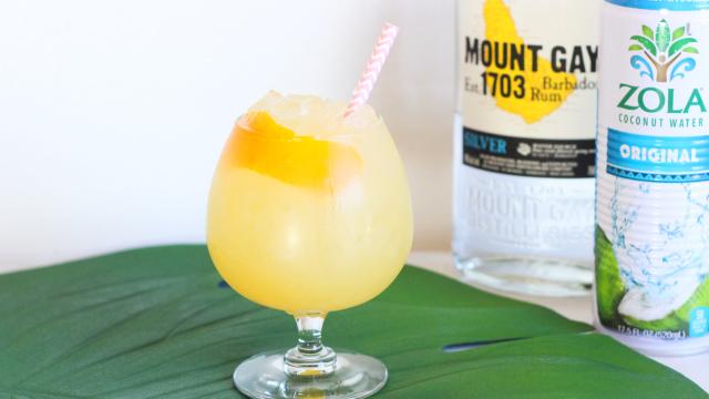 Hydrate While You Imbibe With This Coconut Water Cocktail