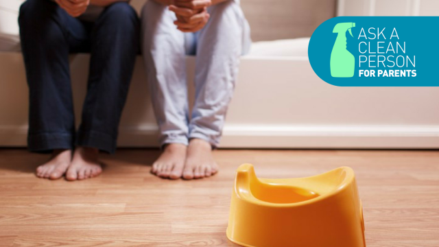 This Is How You Clean Up Potty Training Accidents