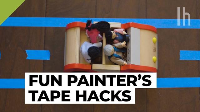 How To Keep Kids Entertained With Painter’s Tape
