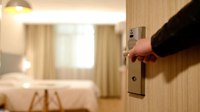 Use This Trick To Close A Hotel Door Quietly