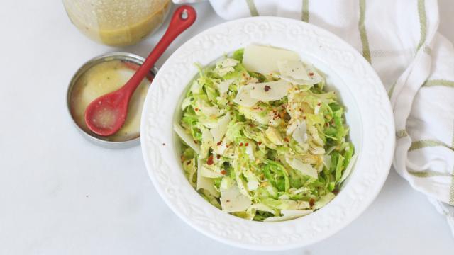 This Brussels Sprouts Salad Is Way Better Than It Sounds