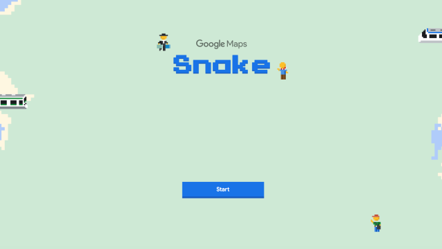 Google puts classic Snake game into Maps for April Fools' Day