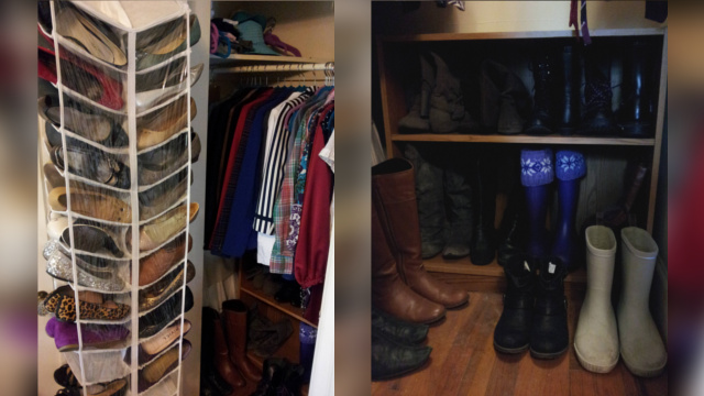How To Organise A Lot Of Clothing In Very Little Closet Space