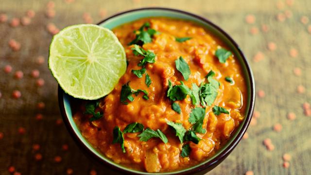 This Crispy Sweet Potato and Coconut Lentil Recipe Is Perfect For Spring