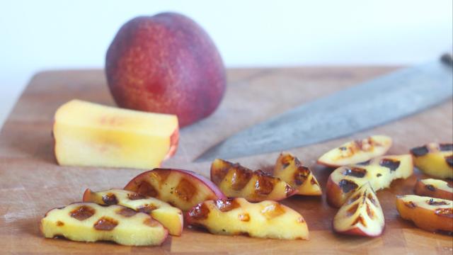 You Can ‘Grill’ Peaches With Your Waffle Maker