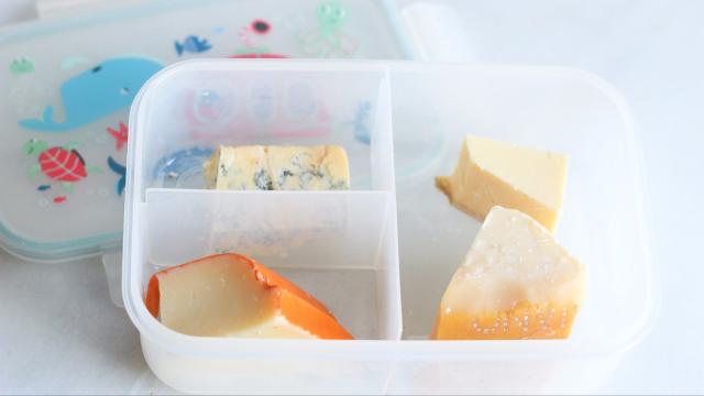 Store Your Cheese in a Child’s Lunch Container