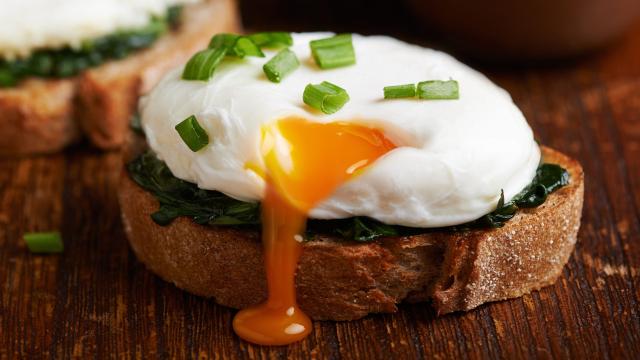 Strain Your Eggs Before Poaching or Frying
