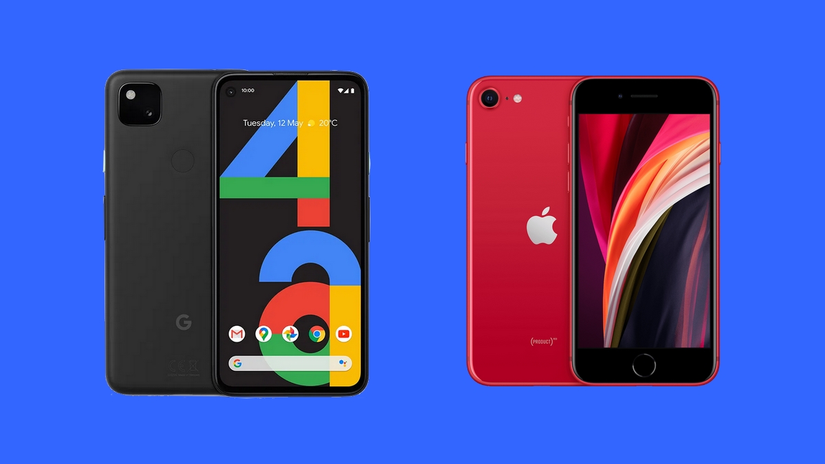 google pixel 4a comparison apple iphone se