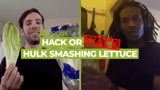 Will Smashing Lettuce on the Counter Make Your Salad Better?