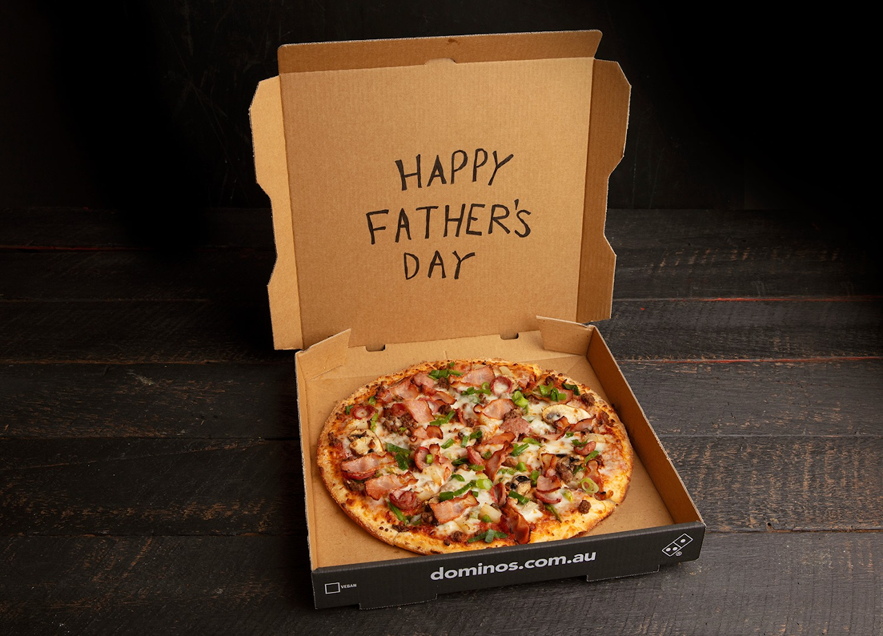 Father's Day, pizza