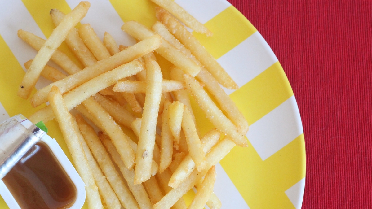 retro mcdonald's fries
