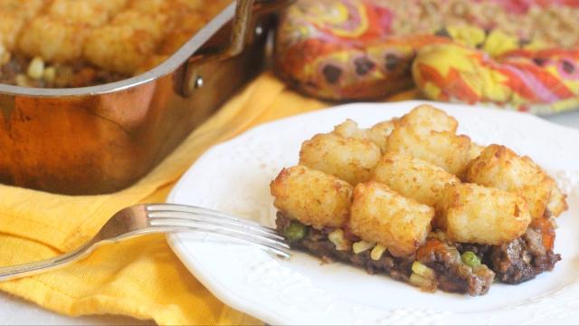 Crown Your Shepard’s Pie With Tater Tots