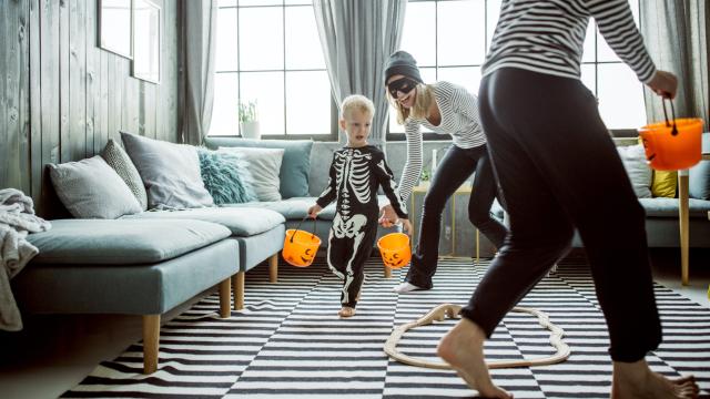 How to Trick-or-Treat Inside Your Home