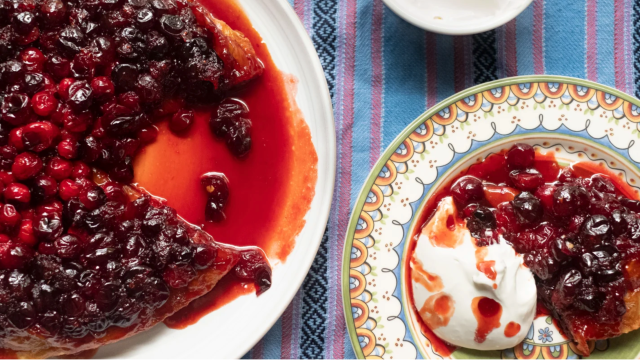 This Cranberry Tarte Tatin Couldn’t Be Easier