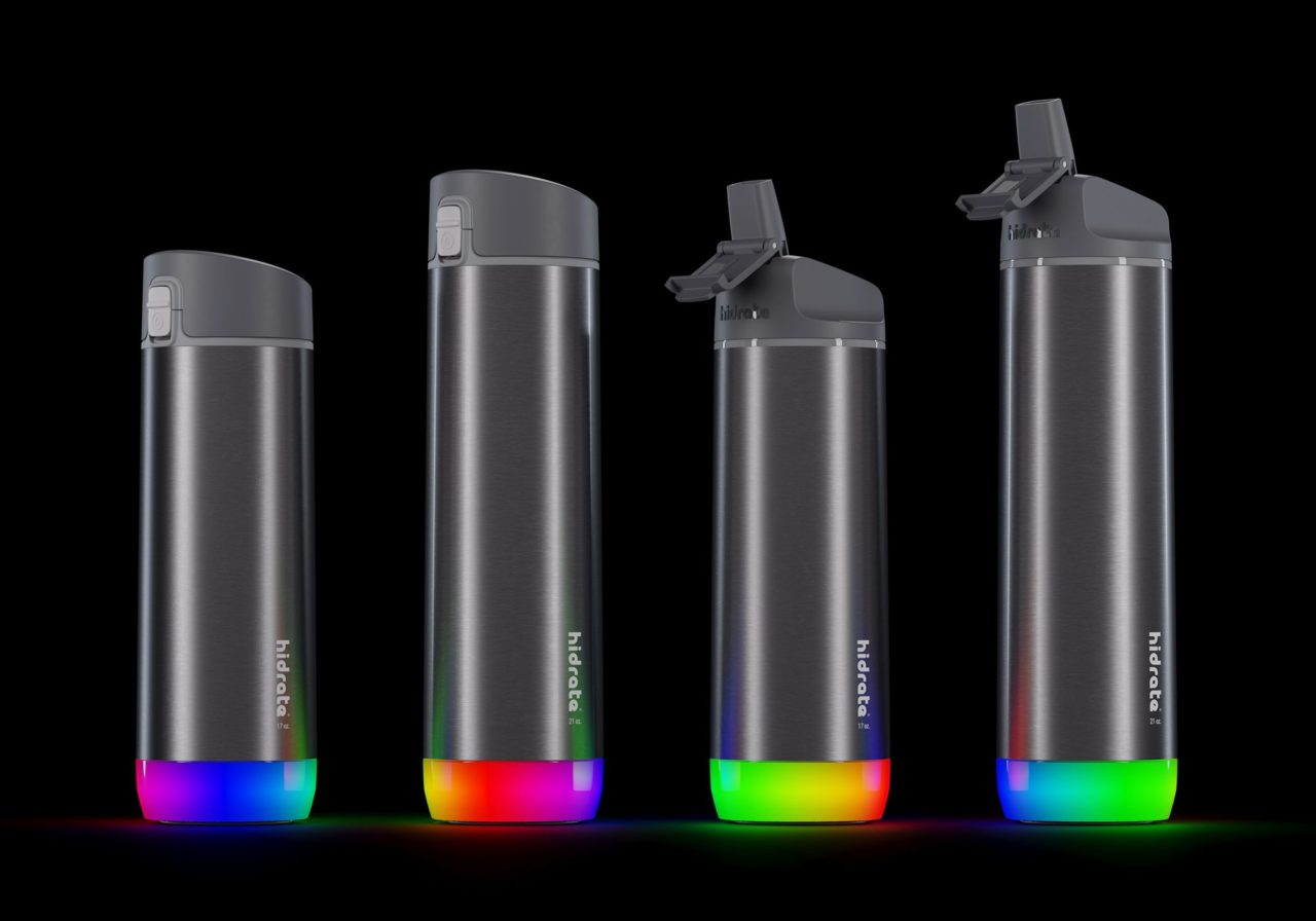 Hidrate spark steel smart water bottle