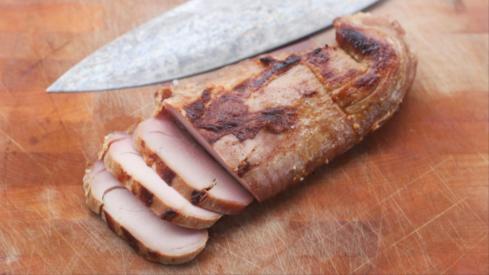 This is only half of a pork tenderloin. I ate the other half last night. (Photo: Claire Lower)
