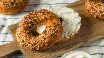 Eat One Half of Your Everything Bagel Over the Other