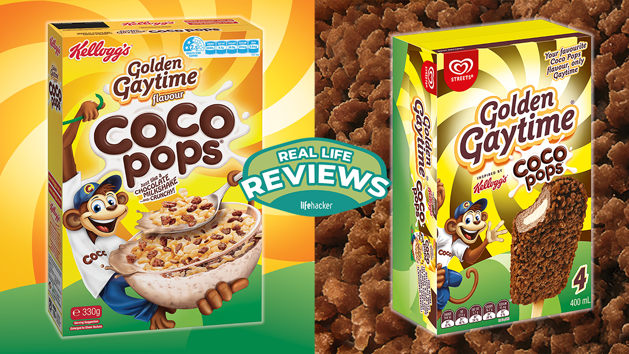 Coco pops Gaytime
