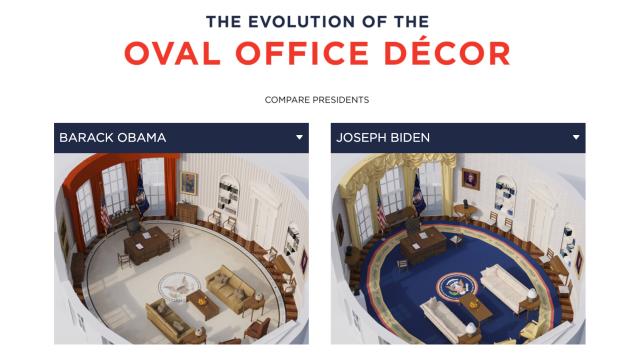 Compare Which U.S. Presidents Had the Tackiest Office Decor