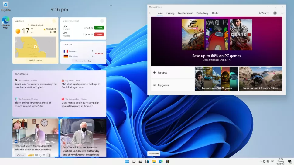 Screenshot: Microsoft