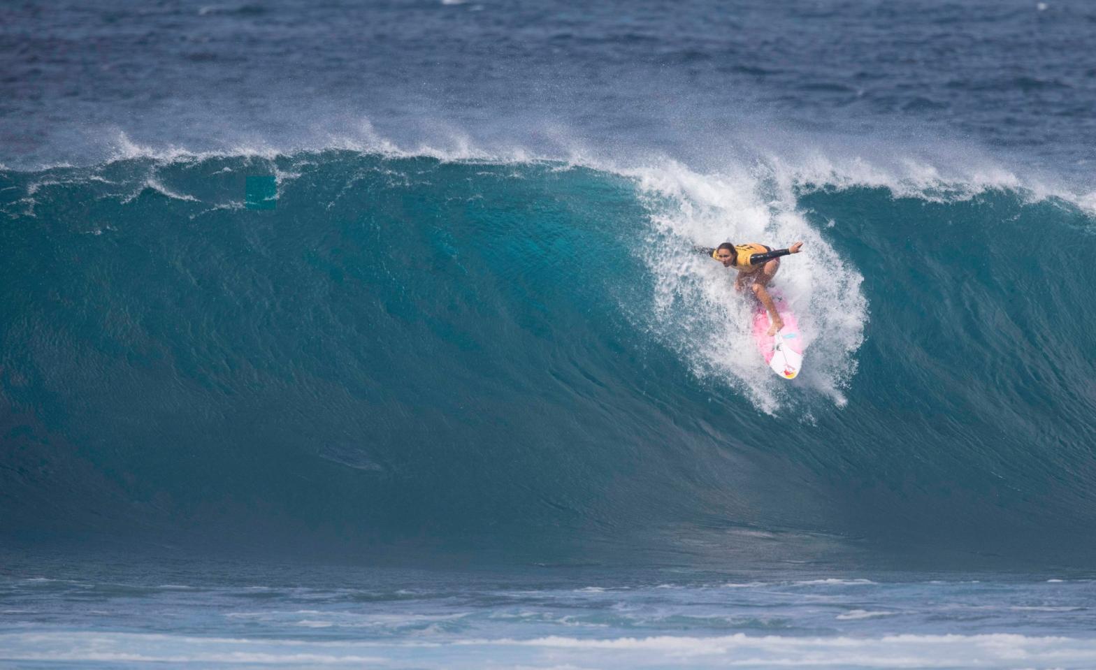 US Surfer Carissa Moore (Photo: BRIAN BIELMANN/AFP, Getty Images)