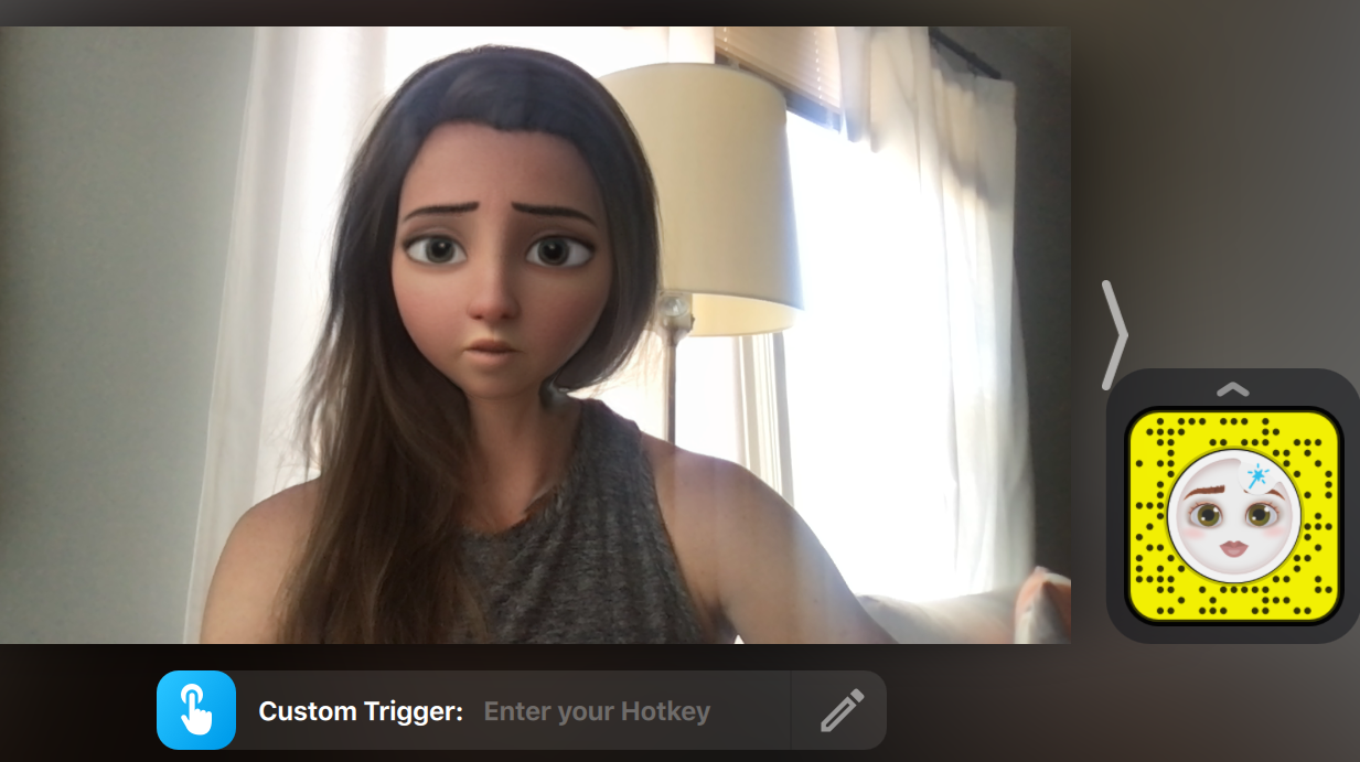 Behold: Pixar Emily.  (Screenshot: Emily Long)