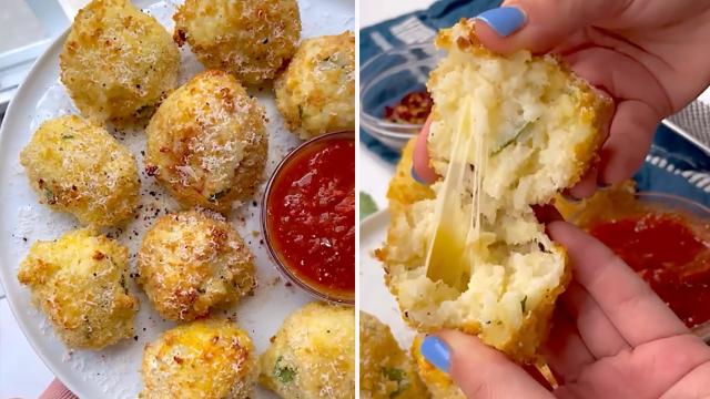 This Cheesy, Baked Arancini Recipe Is Surprisingly Healthy