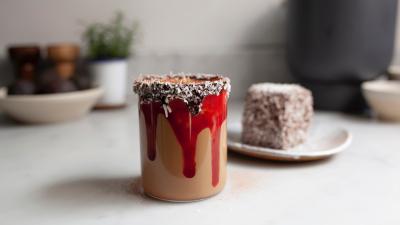 Make This Lamington Latte When You Can’t Decide between Coffee and Dessert