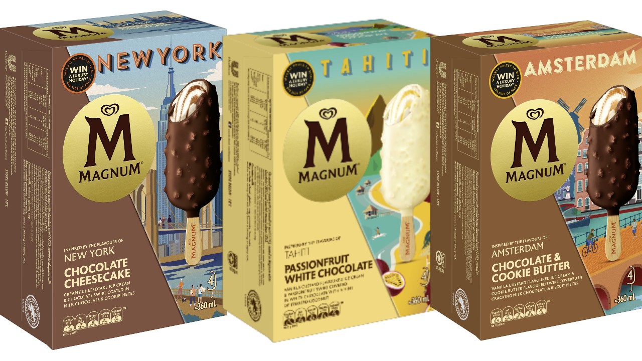 magnum destinations ice cream