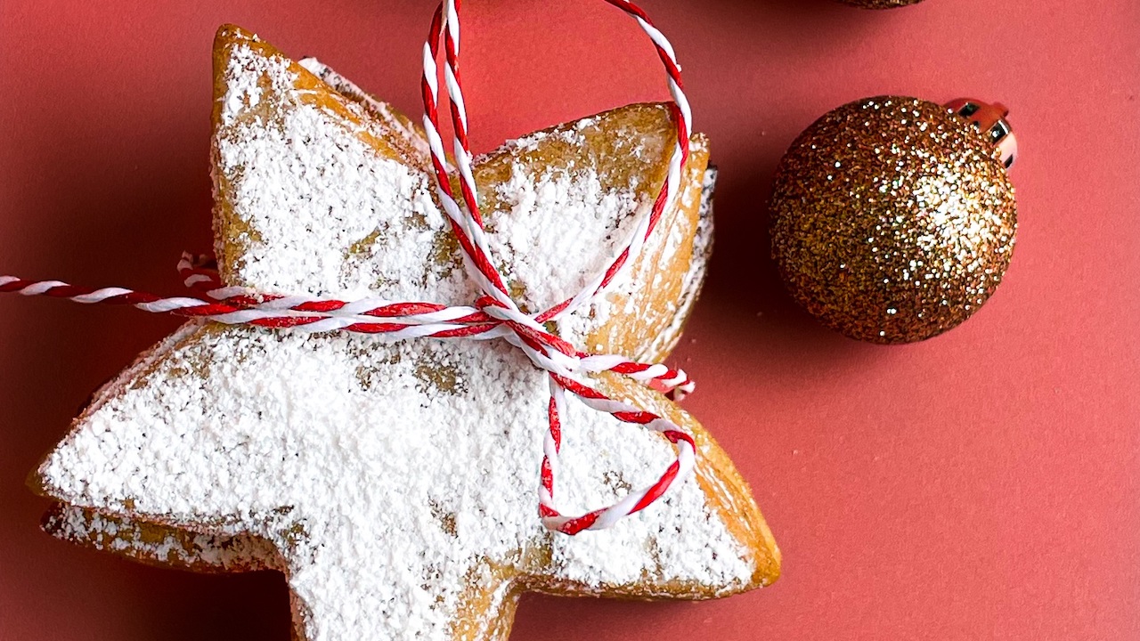 How To Make Vegan Christmas Star Cookies