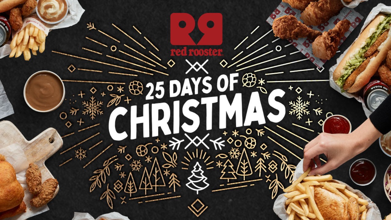 red rooster 25 days of christmas deals