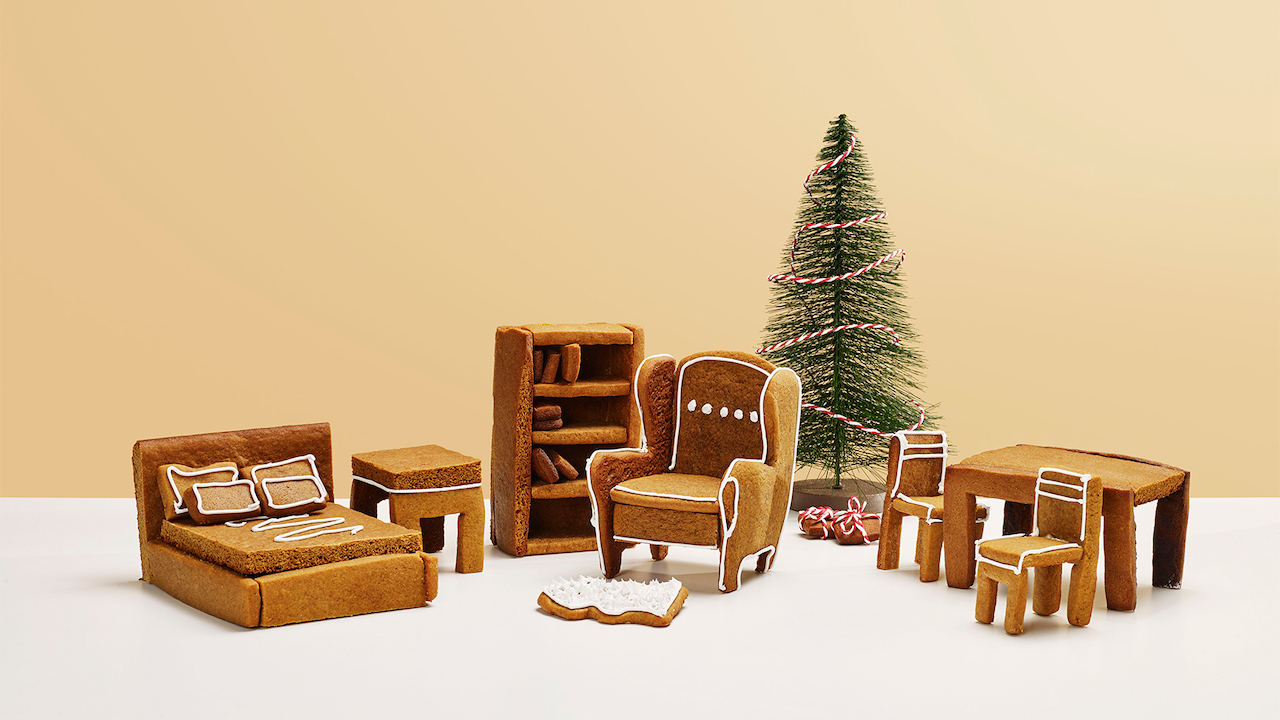 IKEA gingerbread furniture