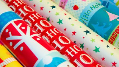 How to Use Up Leftover Holiday Wrapping Paper