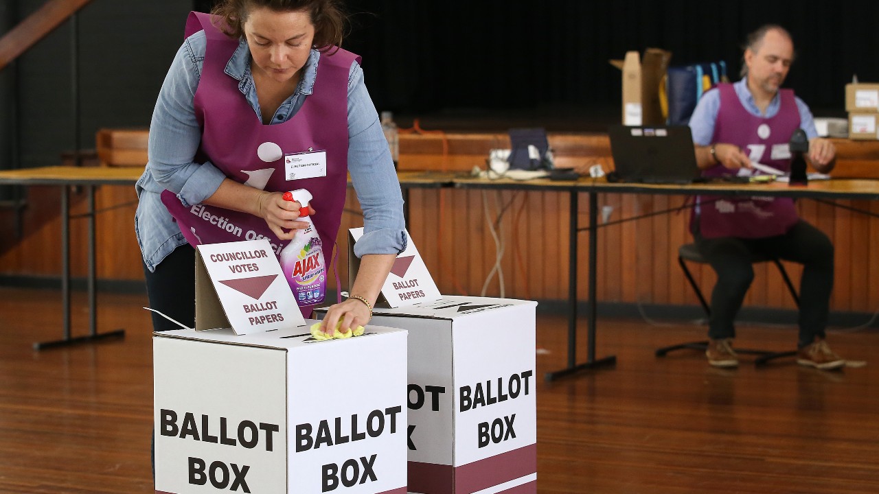 federal election voting australia covid-19