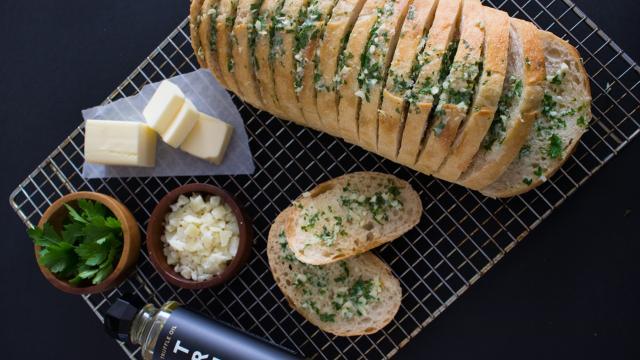 This Truffle Garlic Bread Is the Perfect Side Any Day of the Week