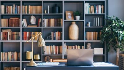 How to Make Cheap Bookshelves Look Like Expensive Built-Ins
