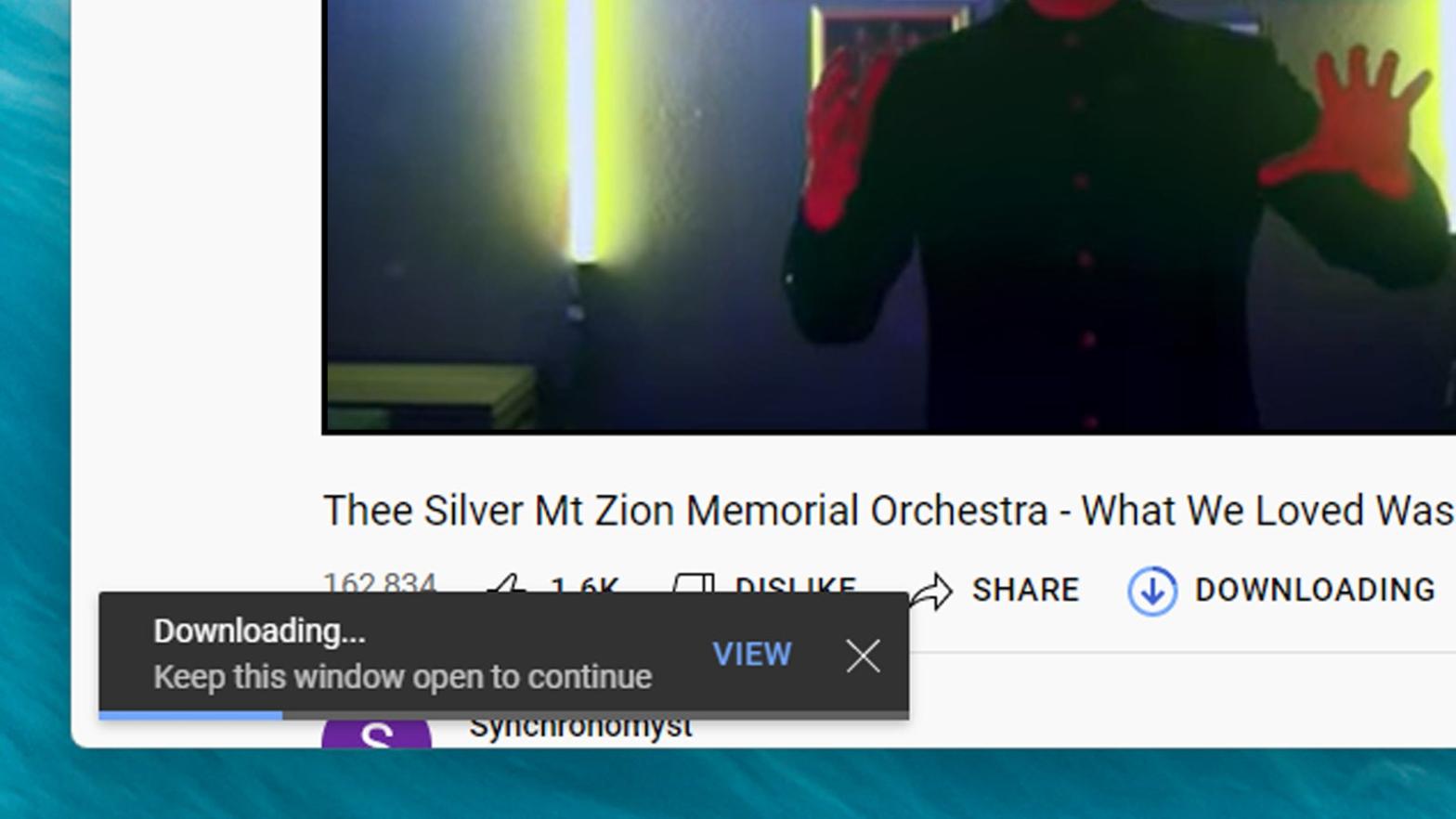 You can now download YouTube videos in the browser. (Screenshot: YouTube)