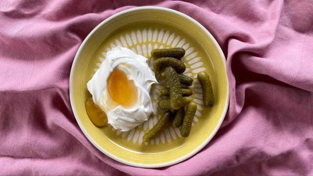Pickles With Crème Fraîche and Honey Is Chaotically Good