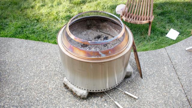 Build Your Own ‘Smokeless’ Fire Pit