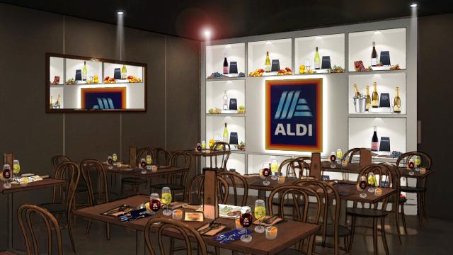 ALDI’s Pop-up Wine Bar Is a Perfect Match for Cheap First Dates