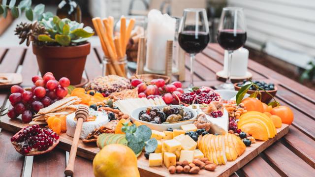 Eat a Bit of Your Party Spread Before Your Guests Arrive