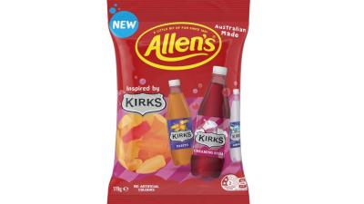 Allens’ Kirks Collab Creates Lollies That Taste Like Lemonade, Creaming Soda And Pasito