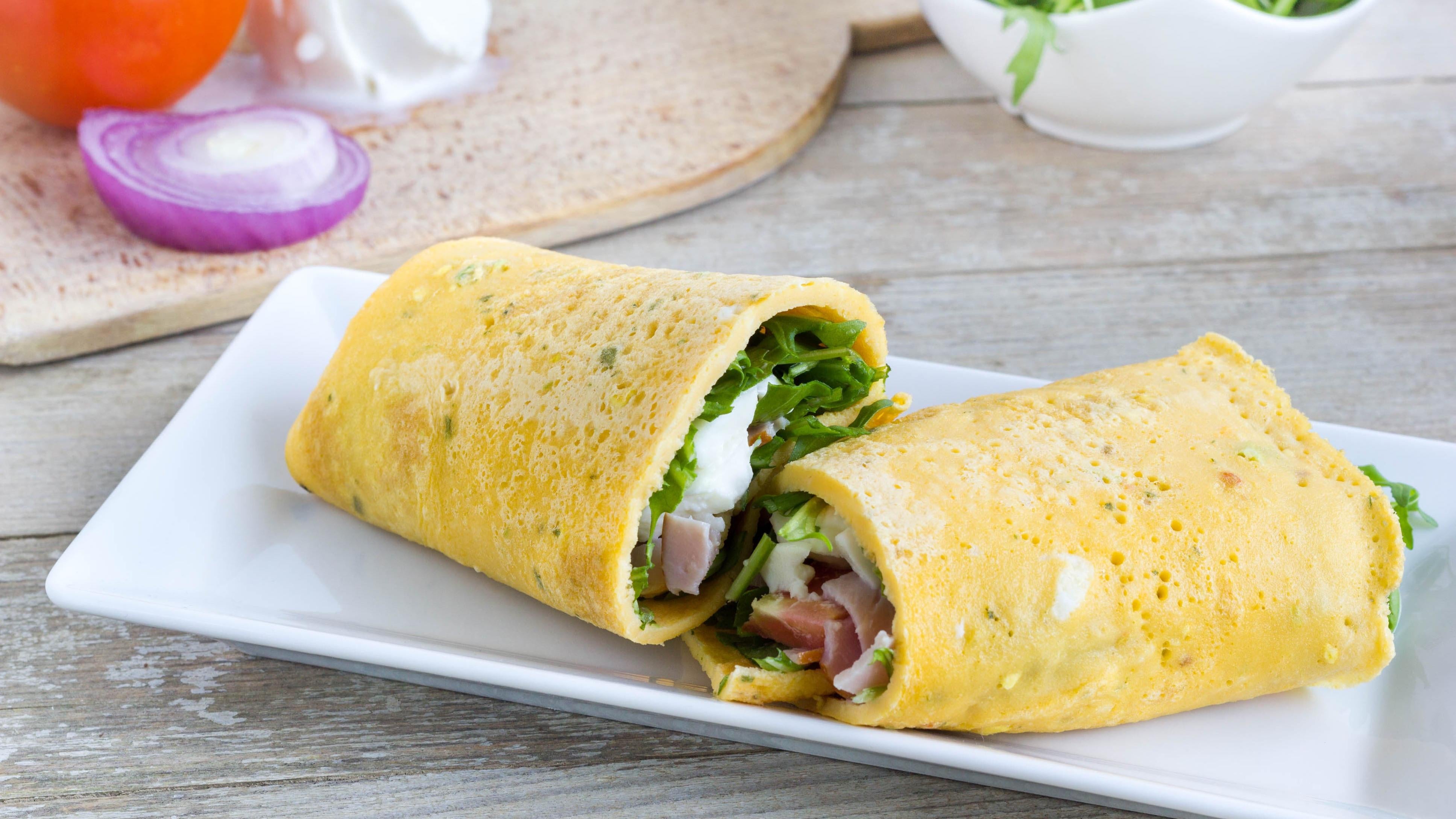 Egg Wraps- Just 2 Ingredients! - The Big Man's World ®