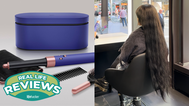 We Put the Dyson Airwrap Curler to the Test on Long, Limp Hair